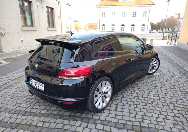 Volkswagen Scirocco cena 38999 przebieg: 153000, rok produkcji 2010 z Łęczyca małe 277